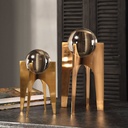 ESFERAS ELIANNA COPPER SET X2
