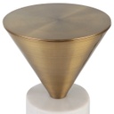 MESA LATERAL TOP HAT BRASS