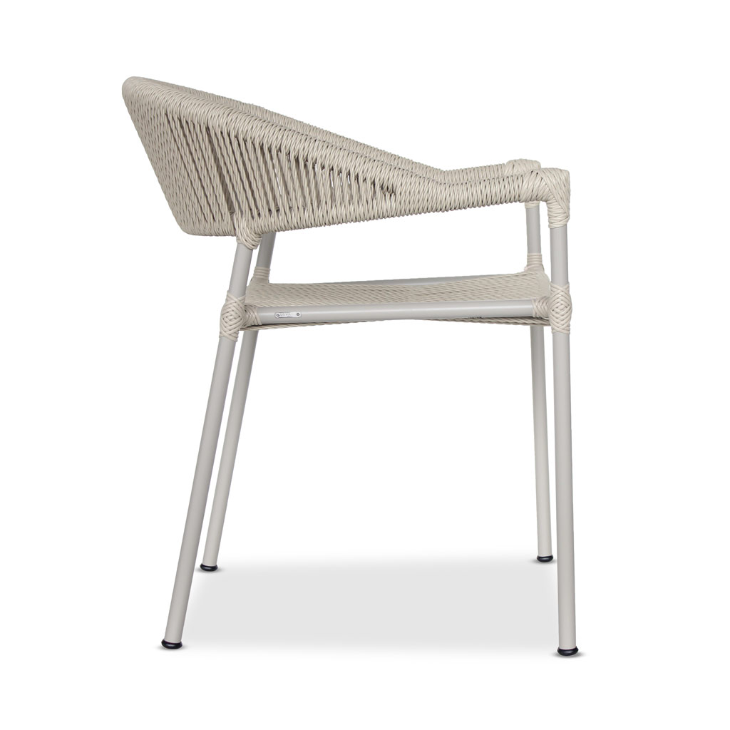 SILLA CAPRI CUERDA TRENZADA