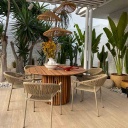 SILLA CAPRI CUERDA TRENZADA