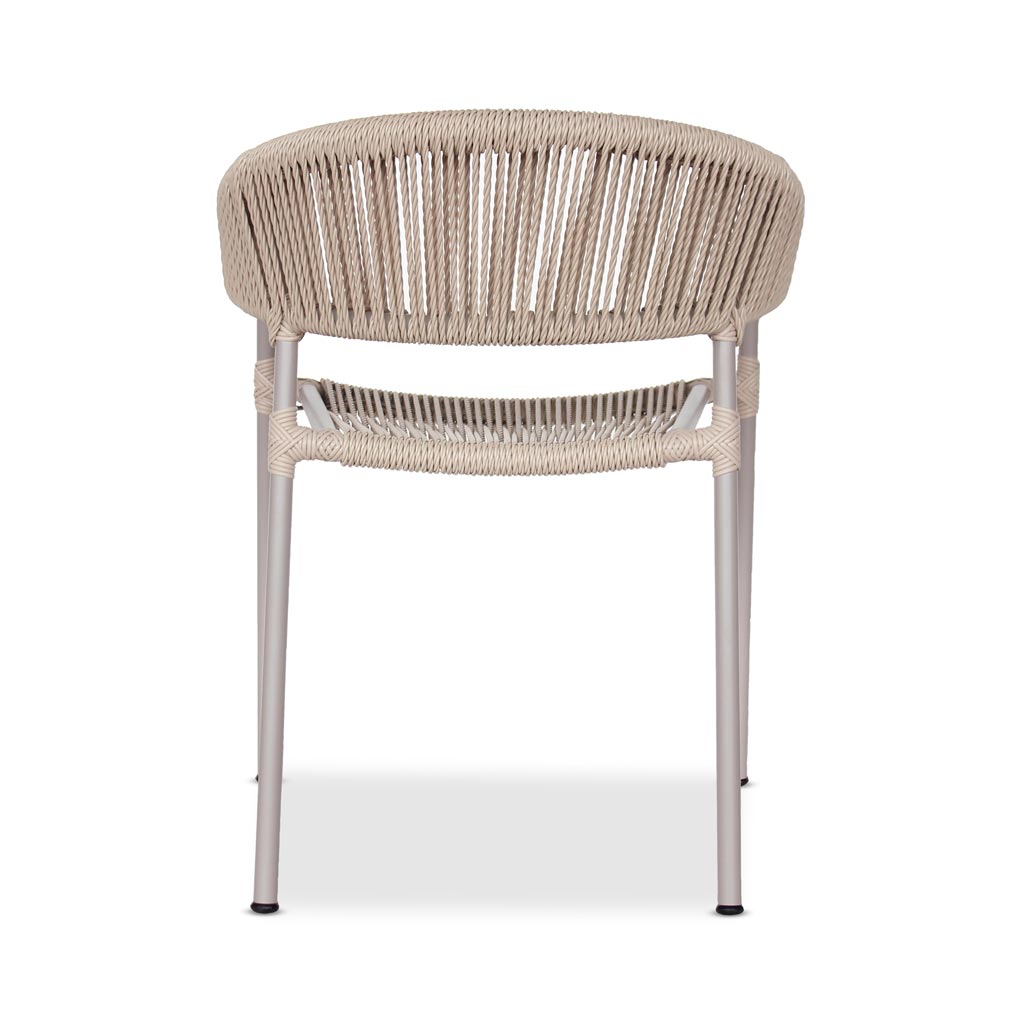 SILLA CAPRI CUERDA TRENZADA