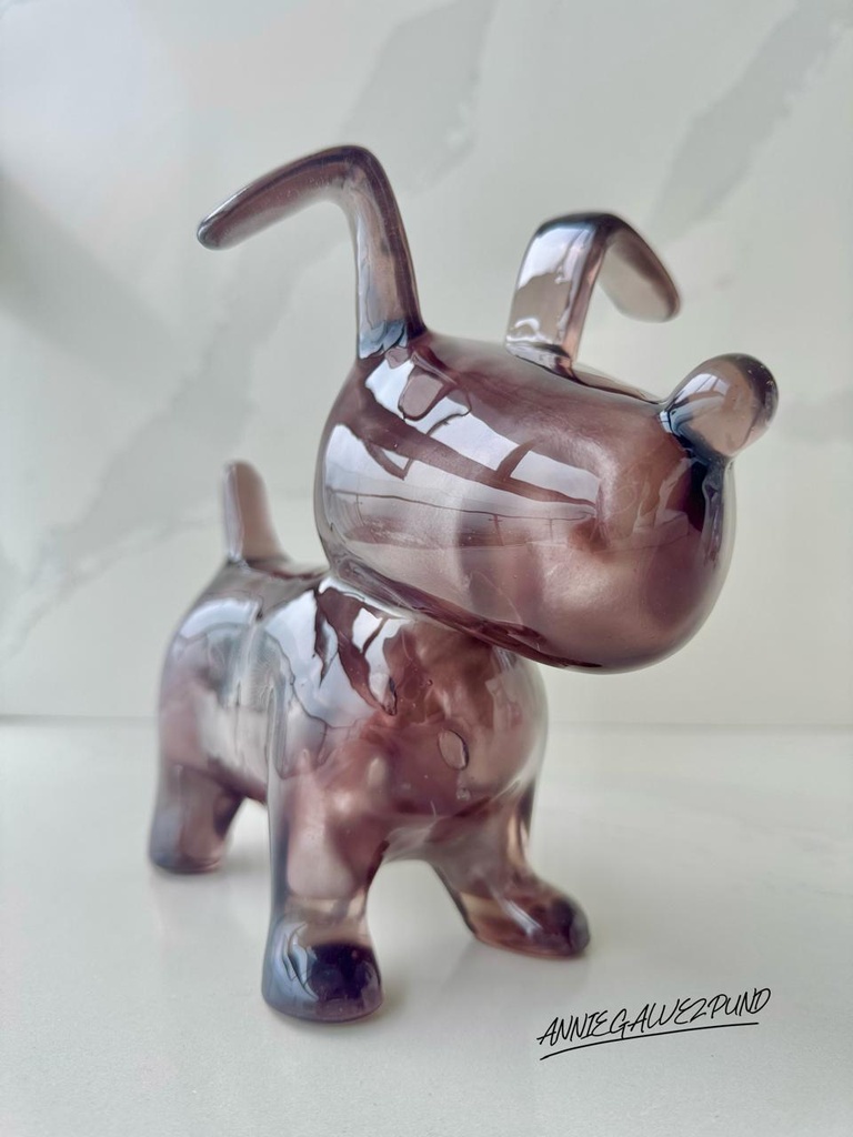 ESCULTURA DOGGY UVA PERLADO