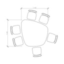 MESA DE COMEDOR DELFOS ORGÁNICA