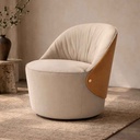 SILLÓN DE CUERO VELA