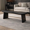 BANQUETA DE CUERO MAR PRETO