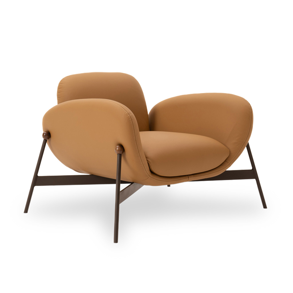 SILLÓN DE CUERO BARISTA