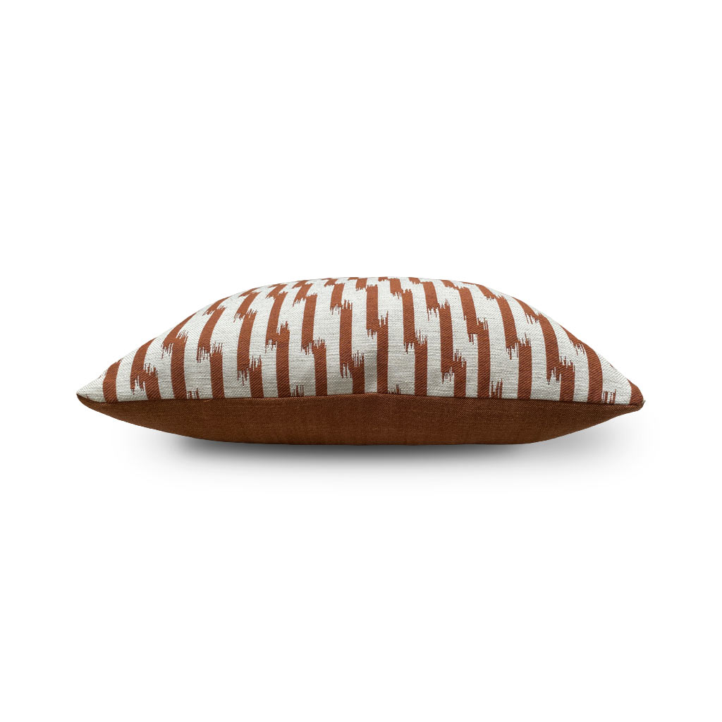 COJÍN  BT50x50 IKAT TERRACOTA