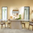 MESA DE COMEDOR OLIVER OVAL