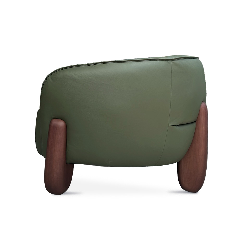 BUTACA DE CUERO TRUFA