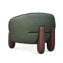 BUTACA DE CUERO TRUFA