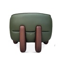 BUTACA DE CUERO TRUFA