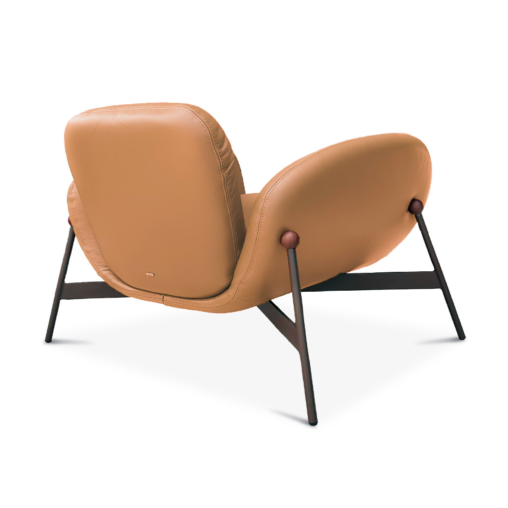 BUTACA DE CUERO BARISTA