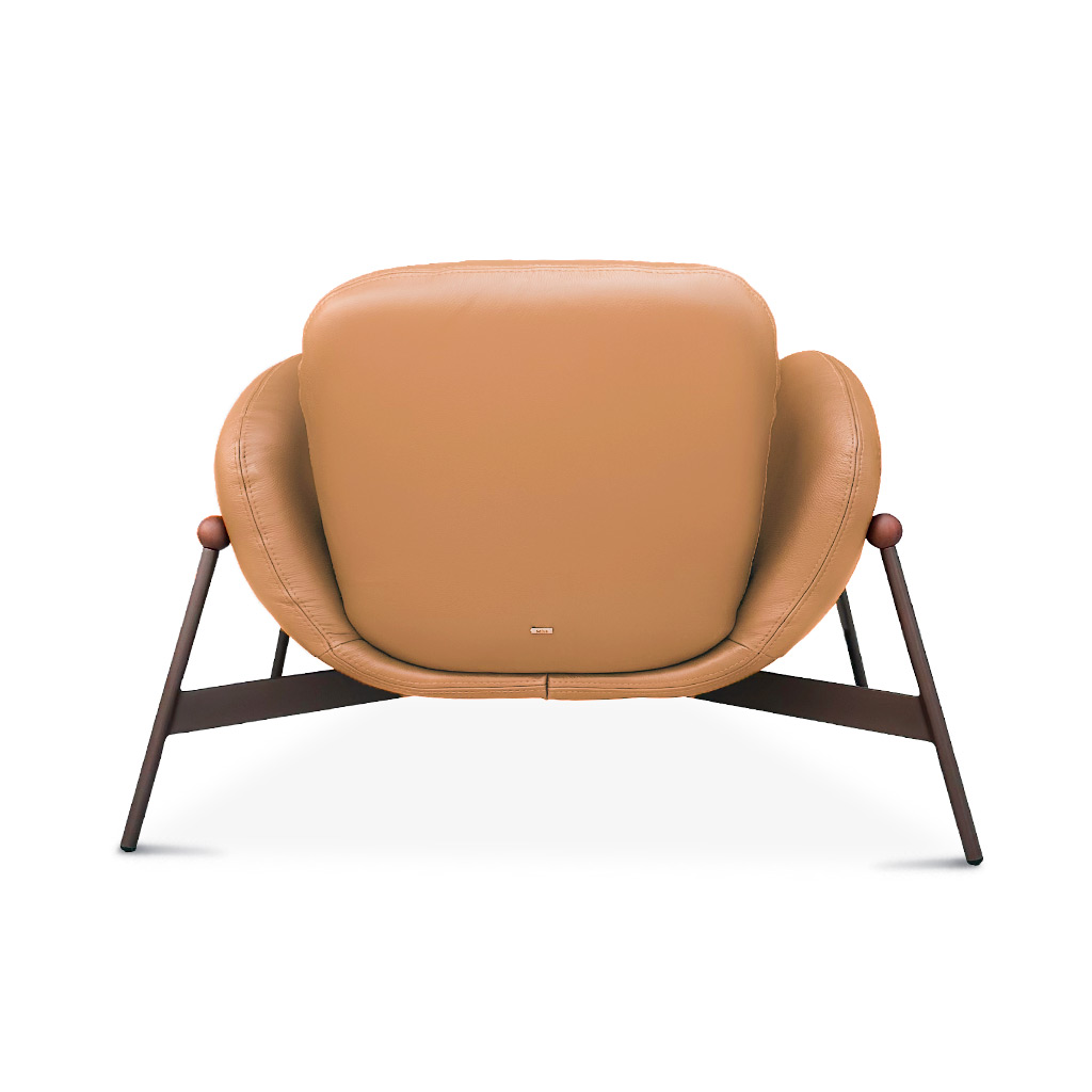 BUTACA DE CUERO BARISTA