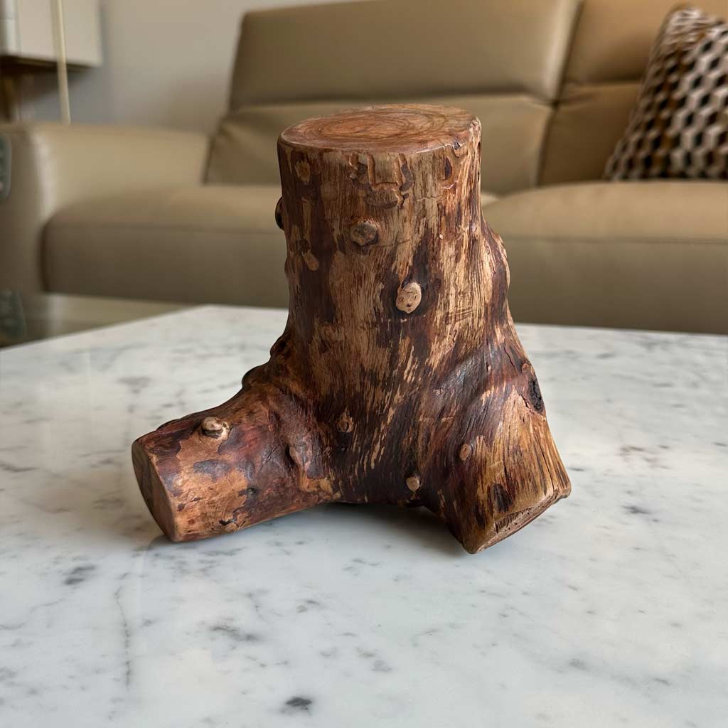 MADERA RECICLADA CON PUNTAS DE AMATISTA  VERACRUZ II