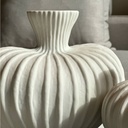 VASE WHITE FLOWER LARGE