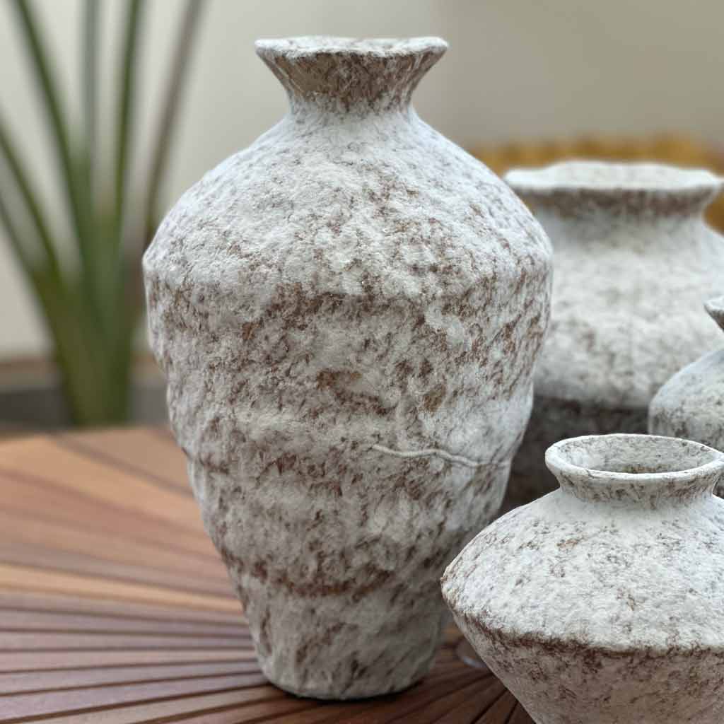 VASE WABI WHITE EXTRA LARGE