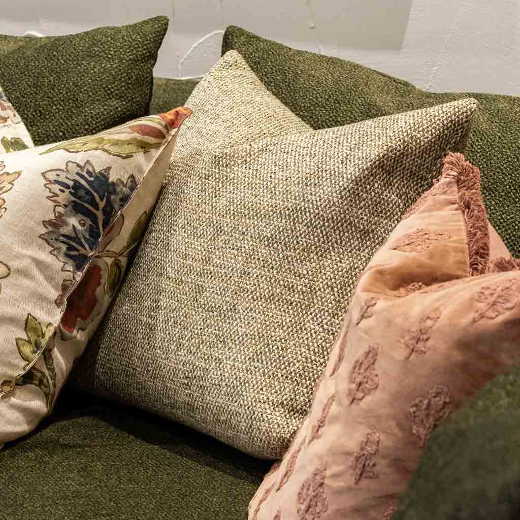 COJÍN  BT50x50 TEXTILE GREEN