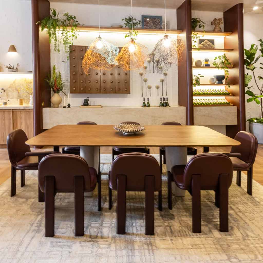 SILLA DE CUERO ESTACA