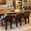 SILLA DE CUERO ESTACA