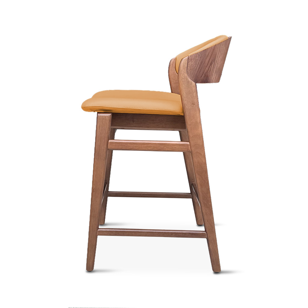 SILLA BAR ANIA NOGAL