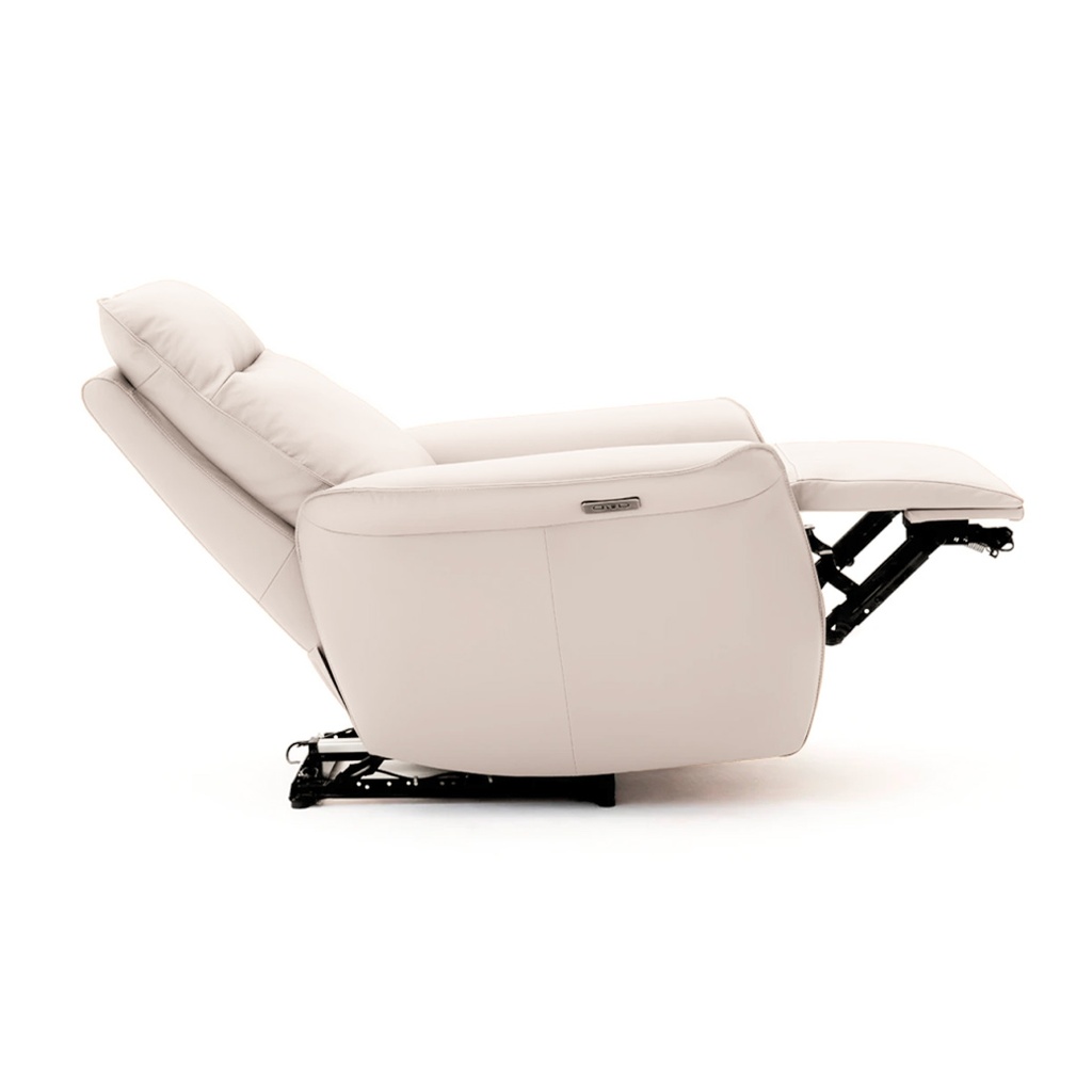 SILLÓN RECLINABLE DE CUERO LAGUNA