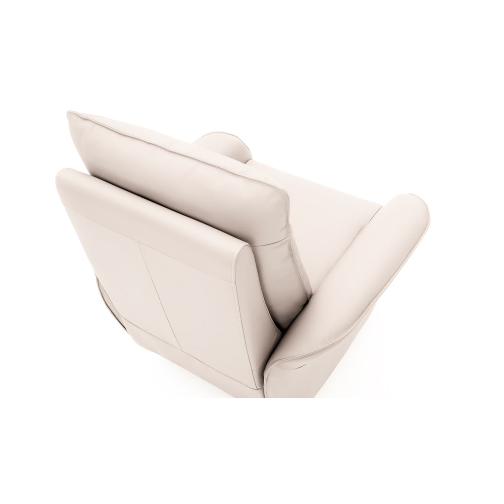 SILLÓN RECLINABLE DE CUERO LAGUNA