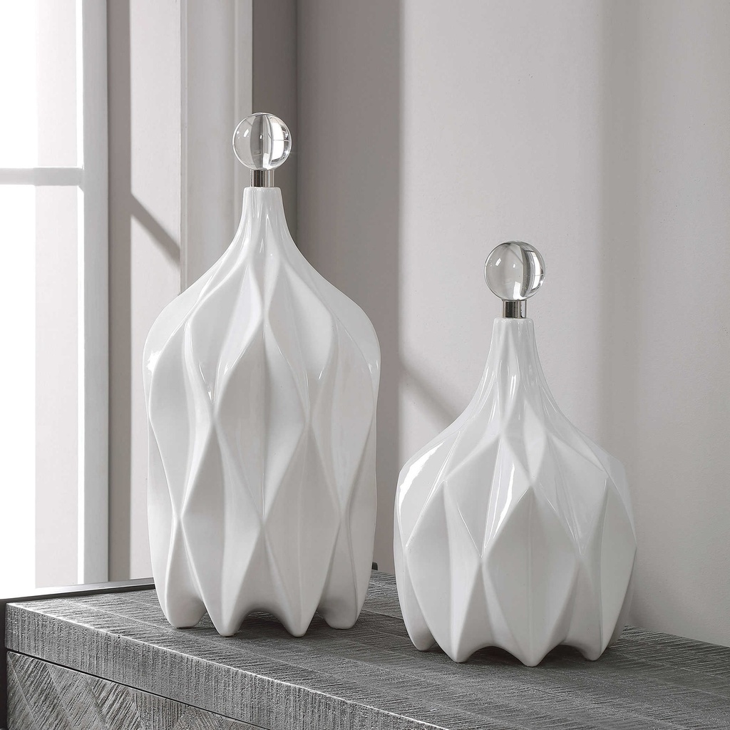 BOTTLES KLARA WHITE SET X2