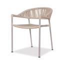 SILLA CAPRI CUERDA TRENZADA