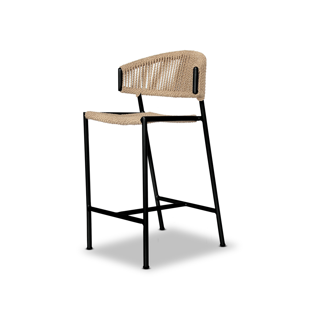 SILLA BAR CAPRI CUERDA BANANERA