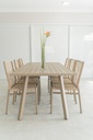 MESA DE COMEDOR LINEA RECTANGULAR