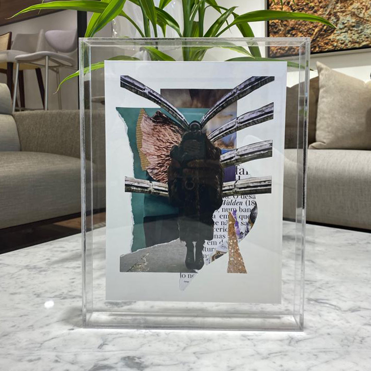 CUADRO COLLAGE - ALASKA ACRÍLICO