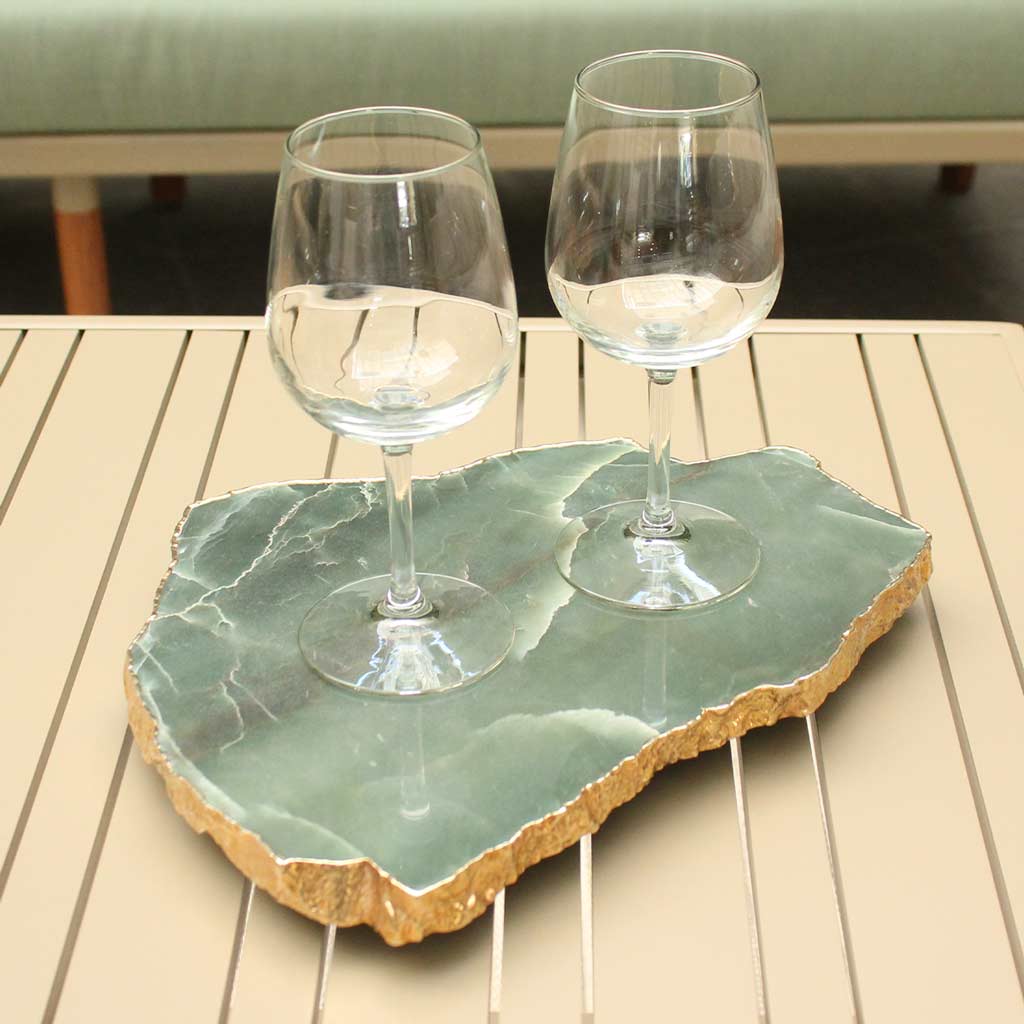 TABLA DE QUESO CUARZO VERDE