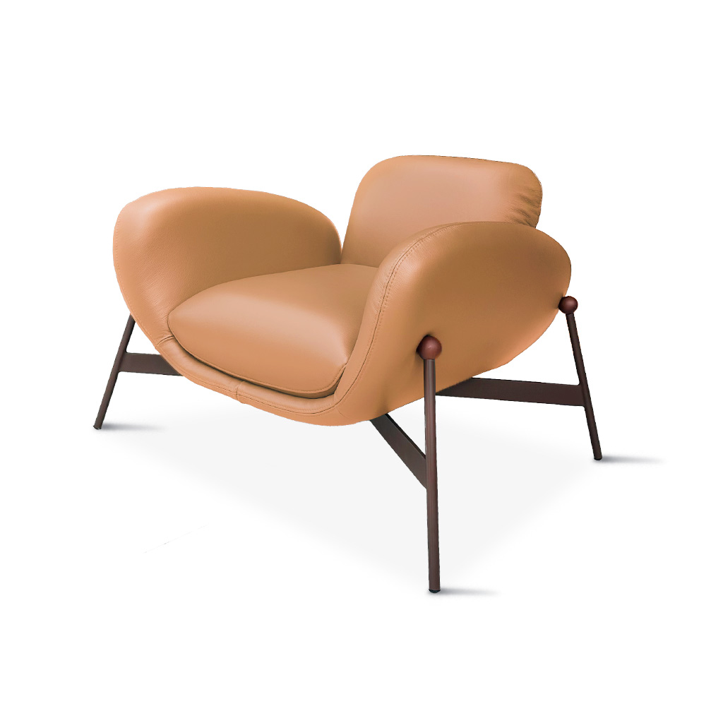 BUTACA DE CUERO BARISTA