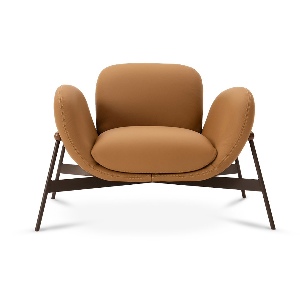 SILLÓN DE CUERO BARISTA