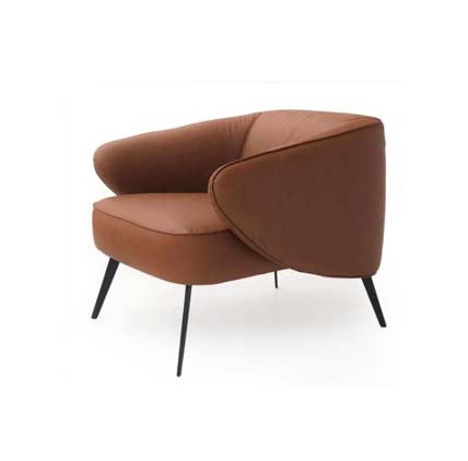 SILLÓN DE CUERO CADIZ