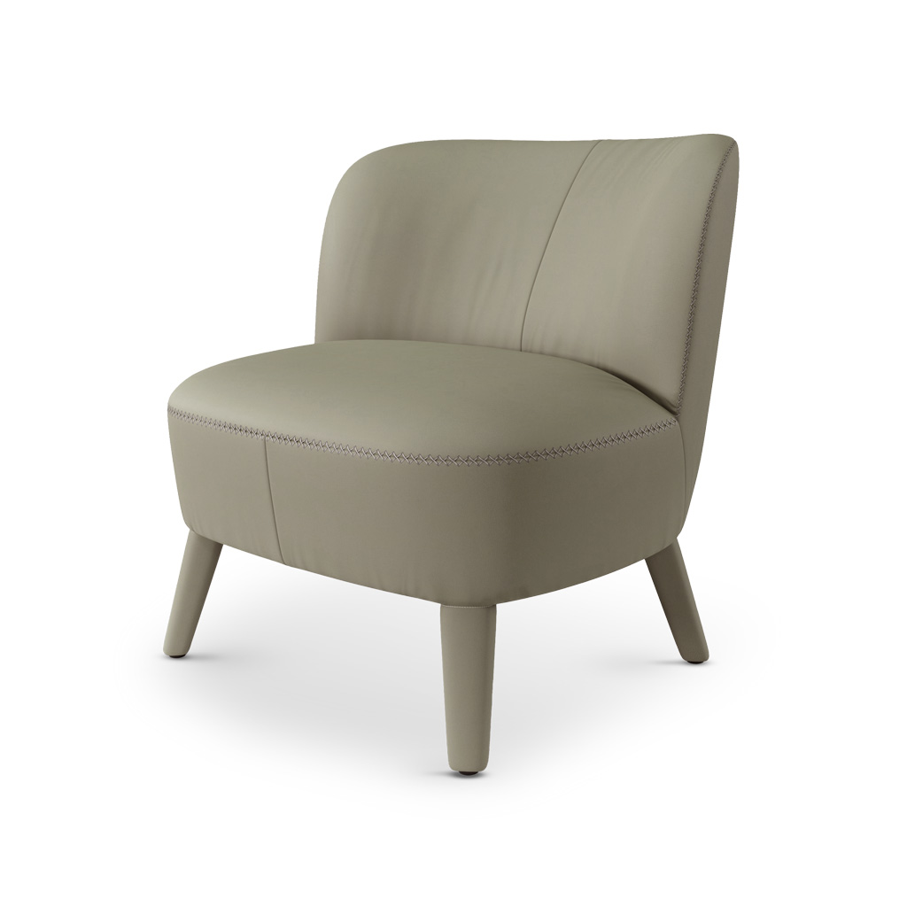 SILLÓN DE CUERO CAJÁ