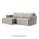 SOFÁ CAMA Y EXTENSIBLE DE CUERO SEBASTIAN