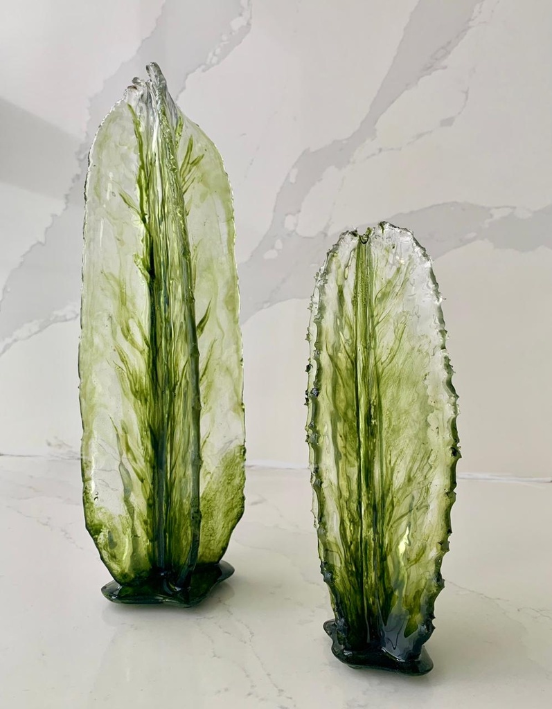 ESCULTURA CACTUS CALANGO SET X2