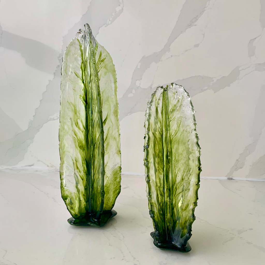 ESCULTURA CACTUS CALANGO SET X2