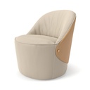 SILLÓN DE CUERO VELA