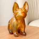 ESCULTURA FRENCHIE DORADO / VINO