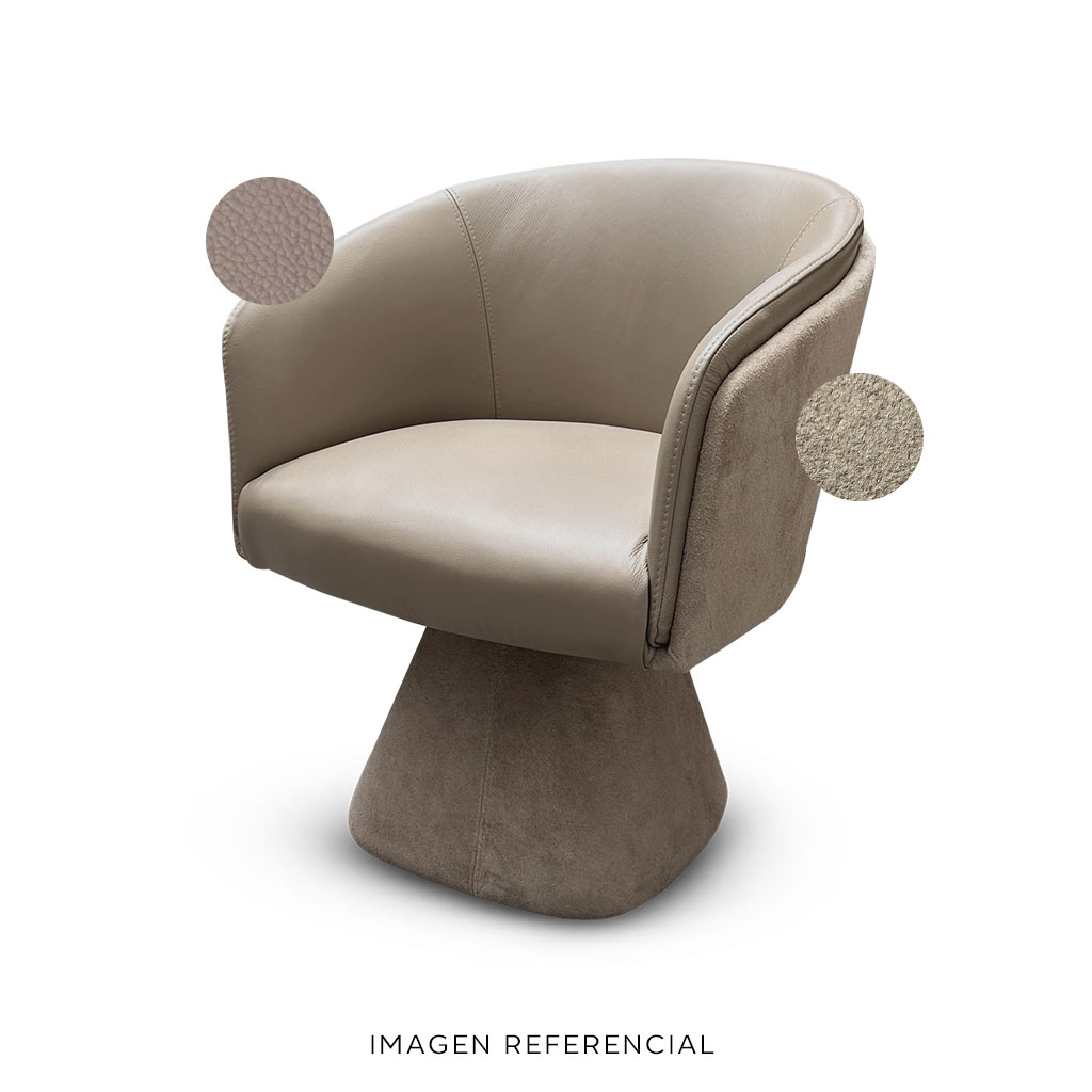 SILLÓN DE CUERO ORLA AVELA