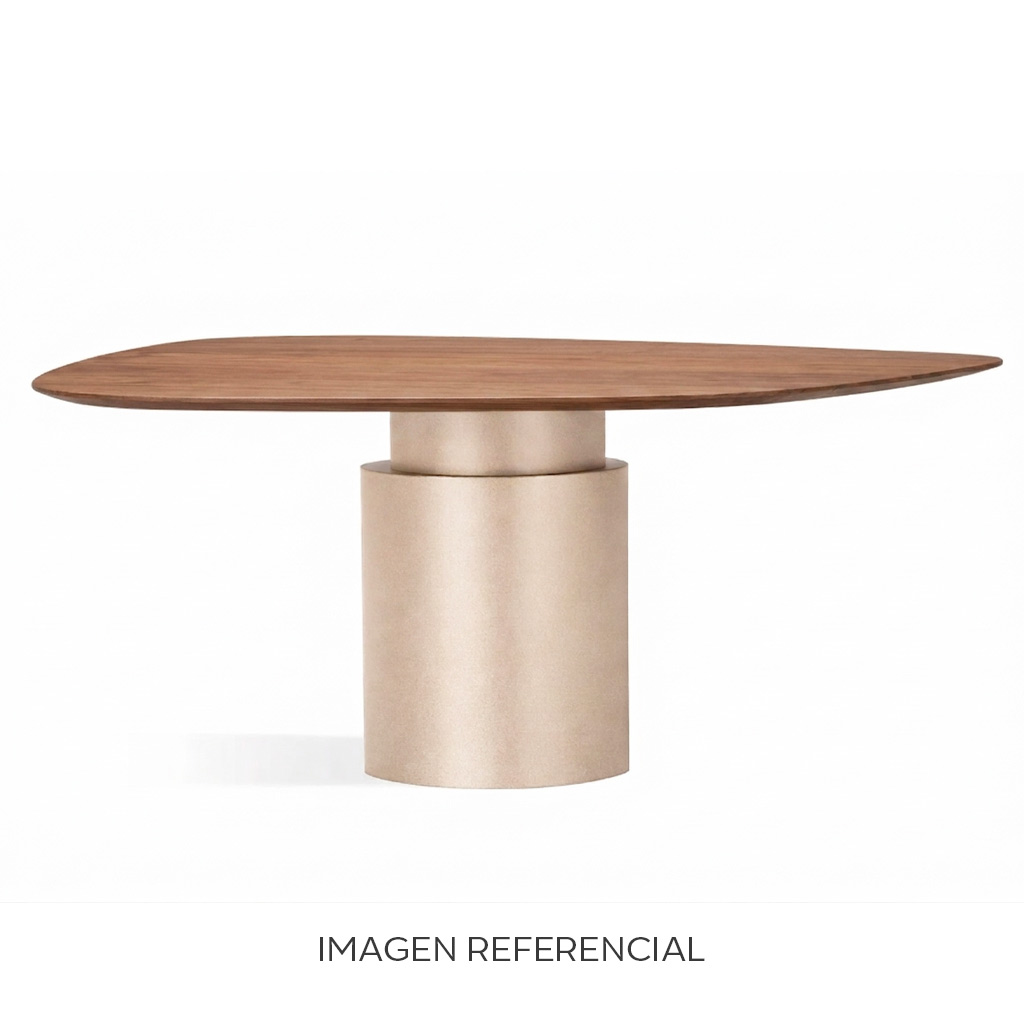 MESA DE COMEDOR DELFOS NOGAL ORGÁNICA