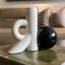 VASE ESFERA K BLACK