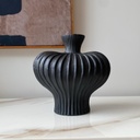 VASE BLACK FLOWER LARGE