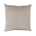 COJÍN  BE50X50 GREIGE VELVET