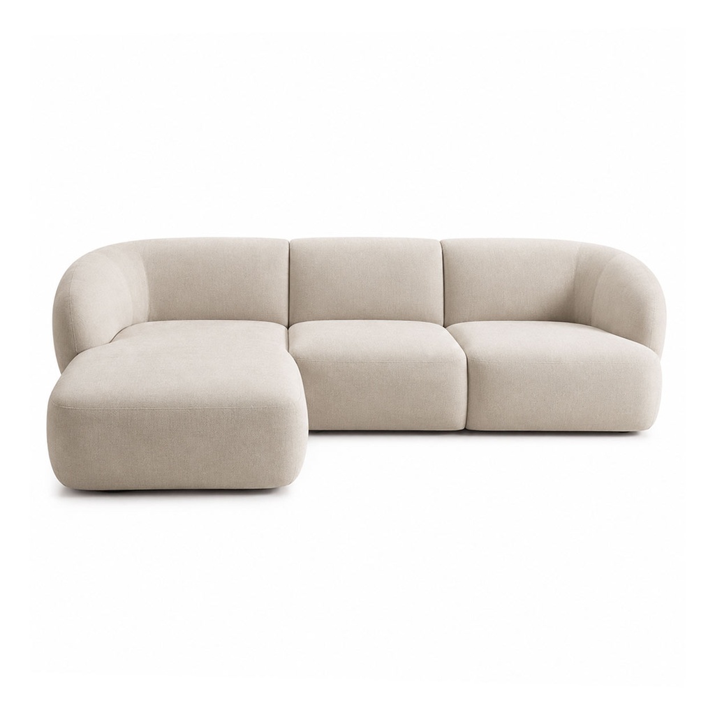 SOFÁ SECCIONAL NAYA LIGHT KHAKI