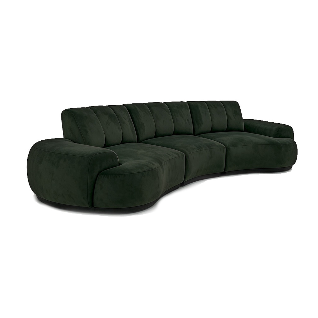 SOFÁ SECCIONAL ARIA DARK OLIVES