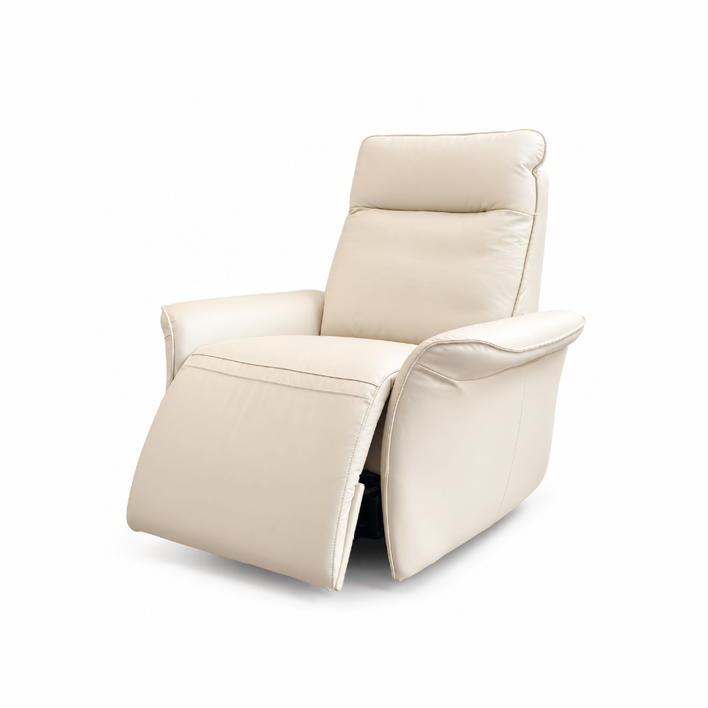SILLÓN RECLINABLE DE CUERO LAGUNA