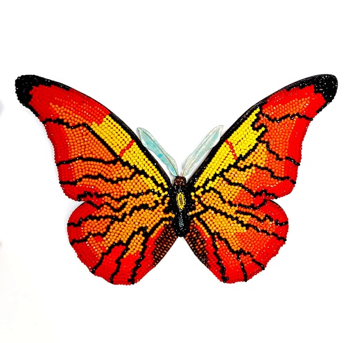 CUADRO ESCULTURA MARIPOSA DE FUEGO